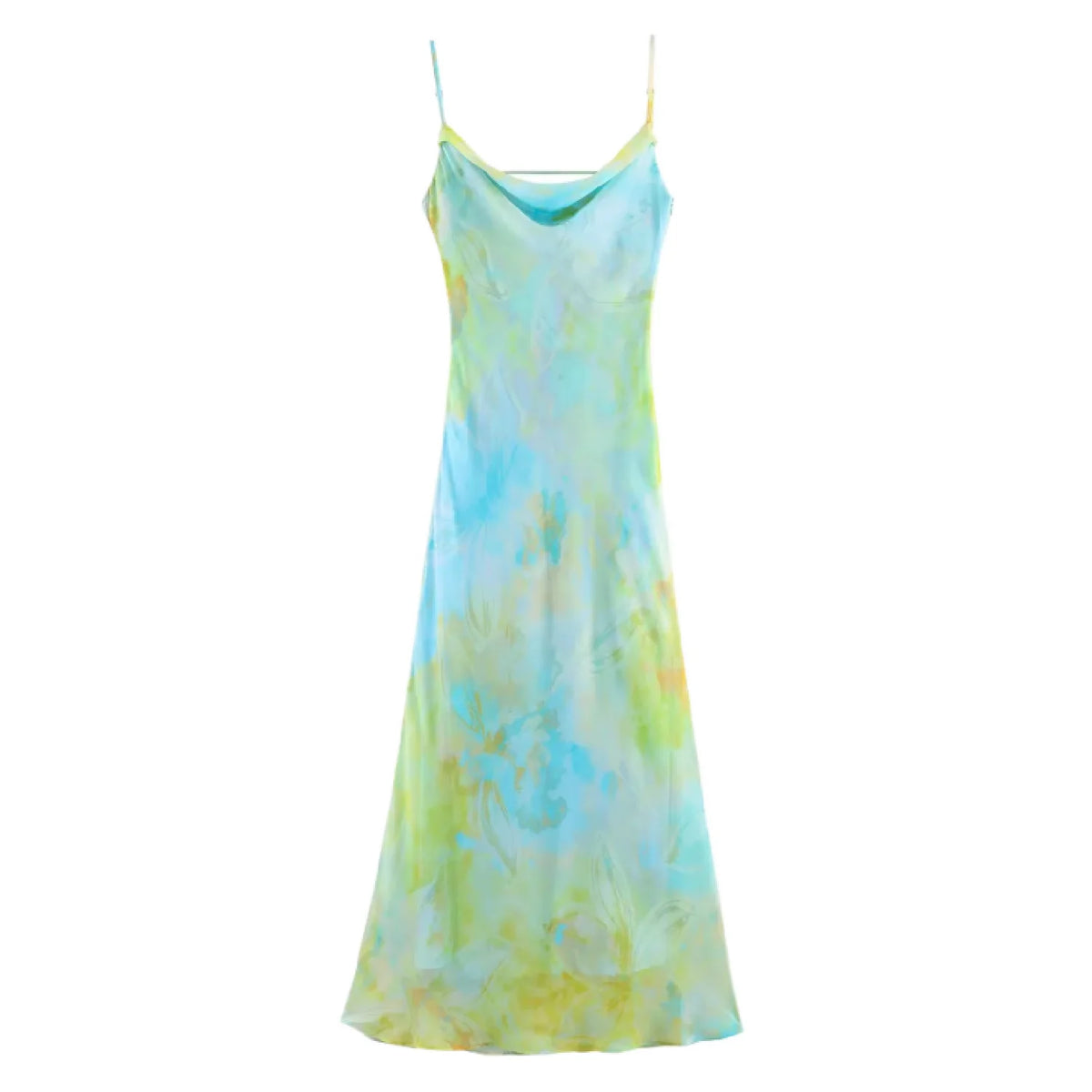 Floral Backless Cami Dress