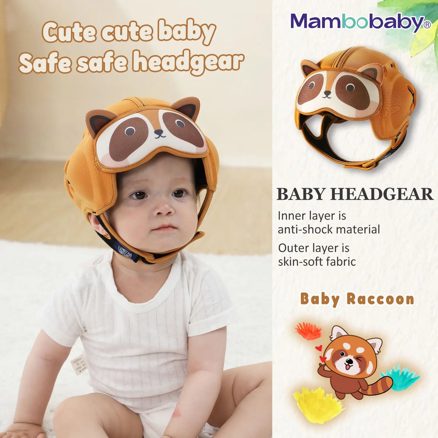 Mambobaby Safe Baby Helmet