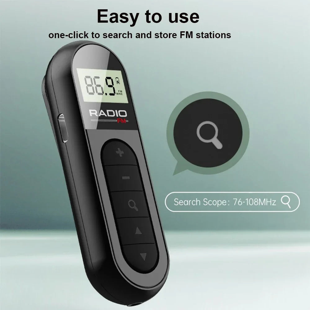 Pocket-Sized FM Radio