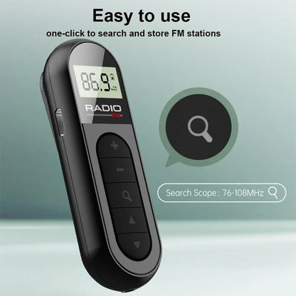 Pocket-Sized FM Radio