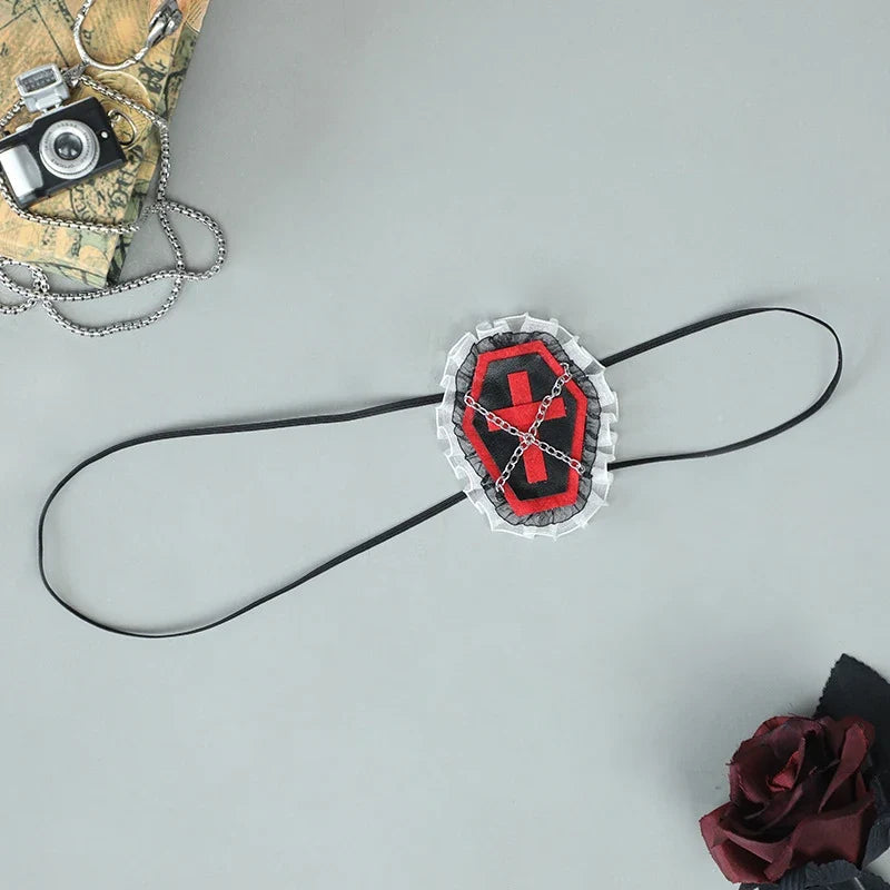 Gothic Lolita Heart Eye Mask