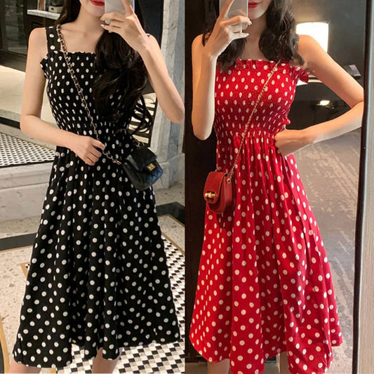 Summer Polka Dot Dress