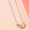 Smooth Interlocking Chain Necklace
