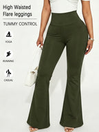 Super-Soft Bell-Bottom Yoga Leggings