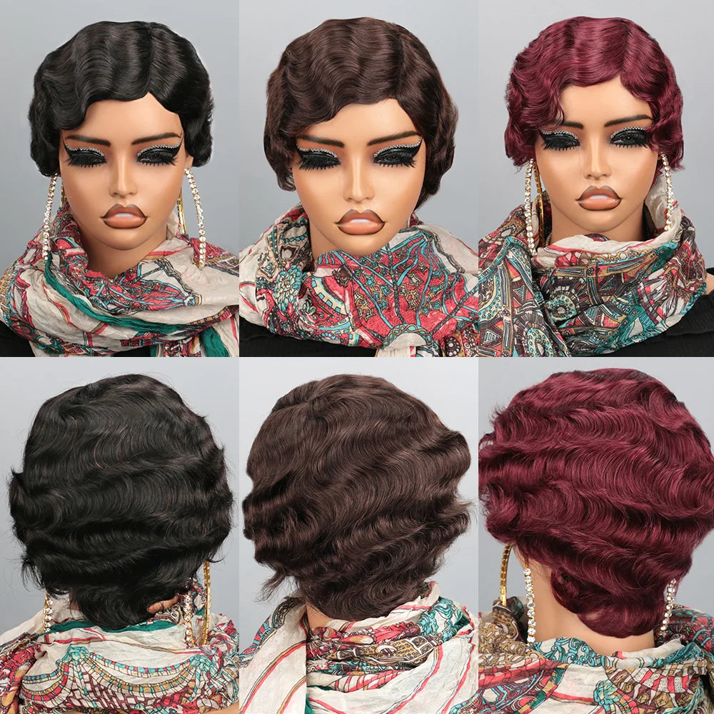 Short Ocean Wave Wig