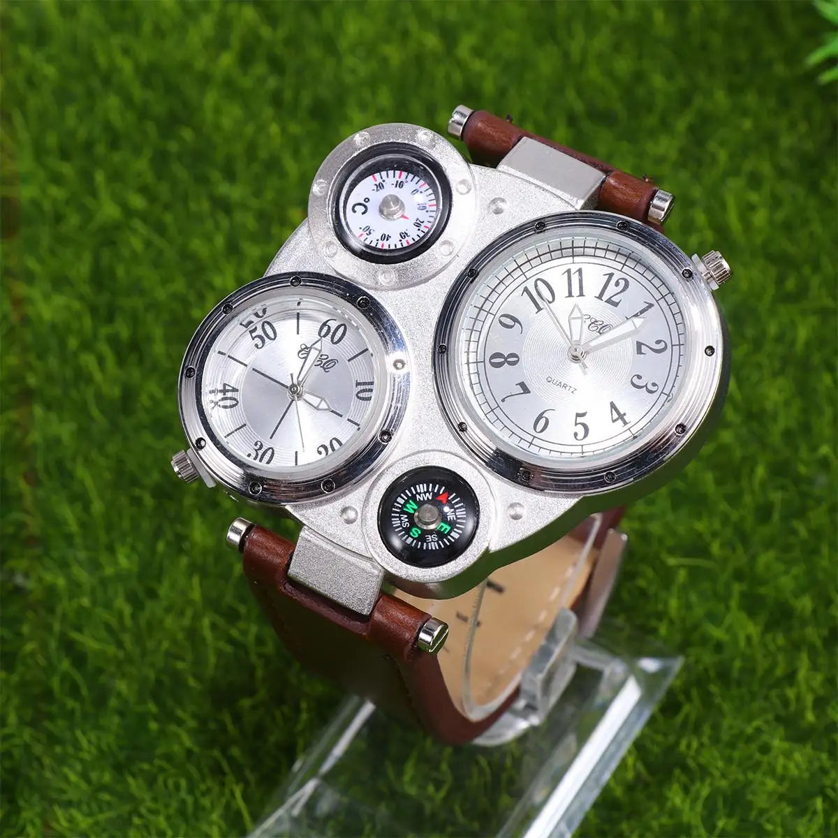 Men’s Dual Time Quartz Watch