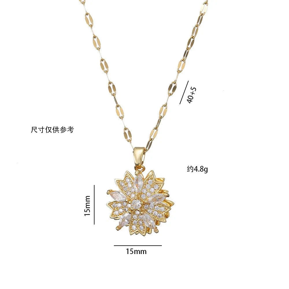 Women’s Round Copper Jewelry Set