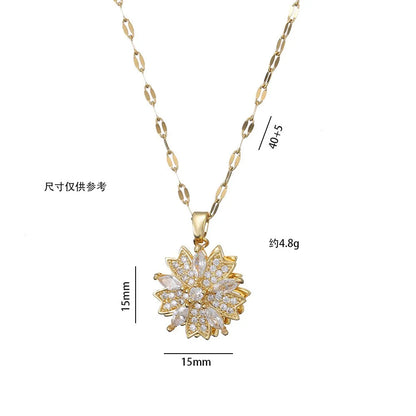 Women’s Round Copper Jewelry Set