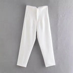 High Waist Slim Pencil Pants
