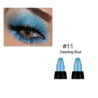 16 Colors Pearlescent Glitter Eyeliner