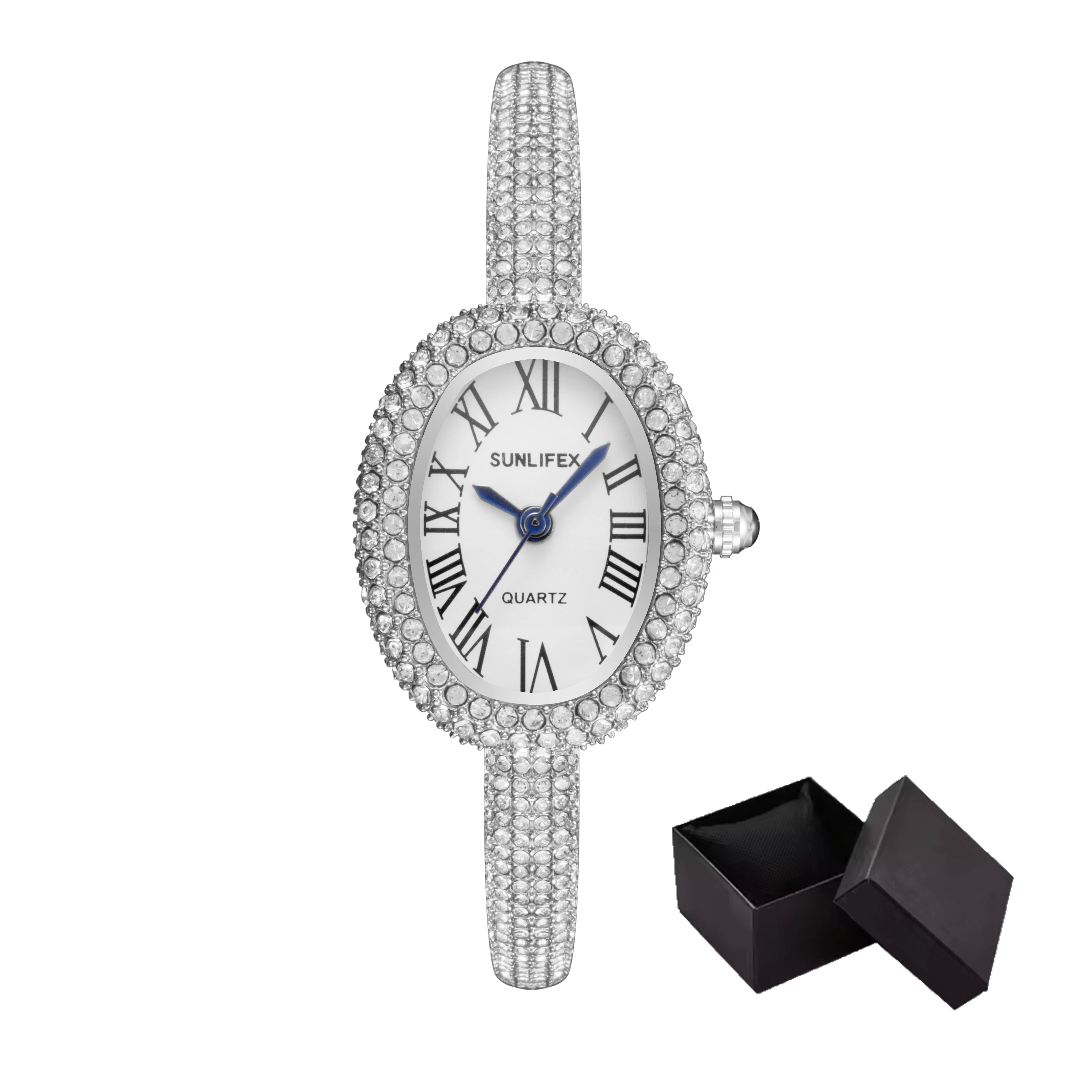 Roman Oval Watch
