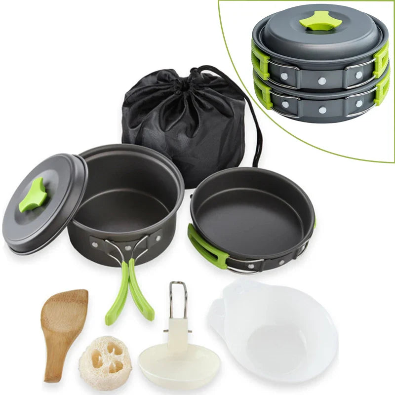 Portable Outdoor Cookware Set