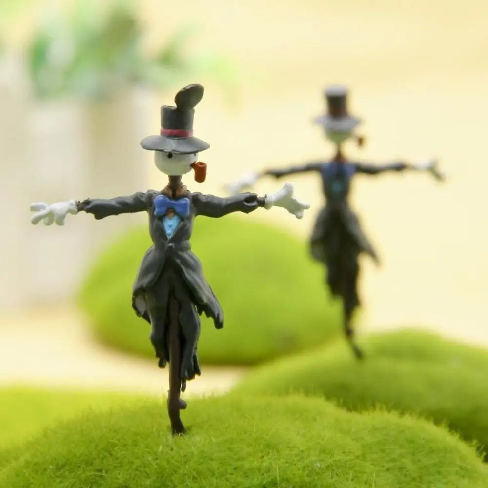 Mini Resin Scarecrow Statue
