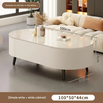 Modern Oval Coffee Table