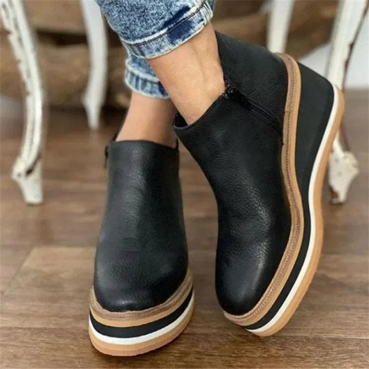 Wedge Ankle Boots