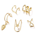 Crystal Clip Ear Cuffs