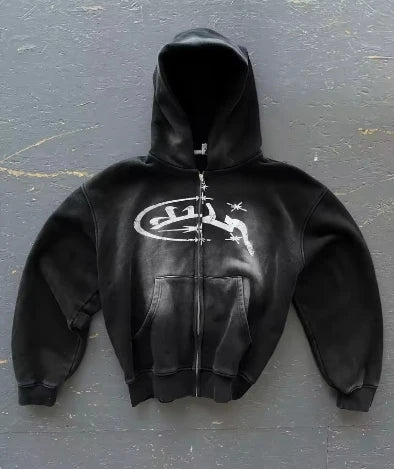 Y2K Zipper Hoodie