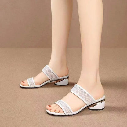 Square Head Summer Sandals