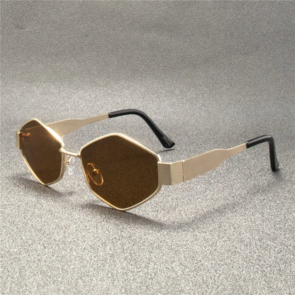 Vintage Punk Round Sunglasses