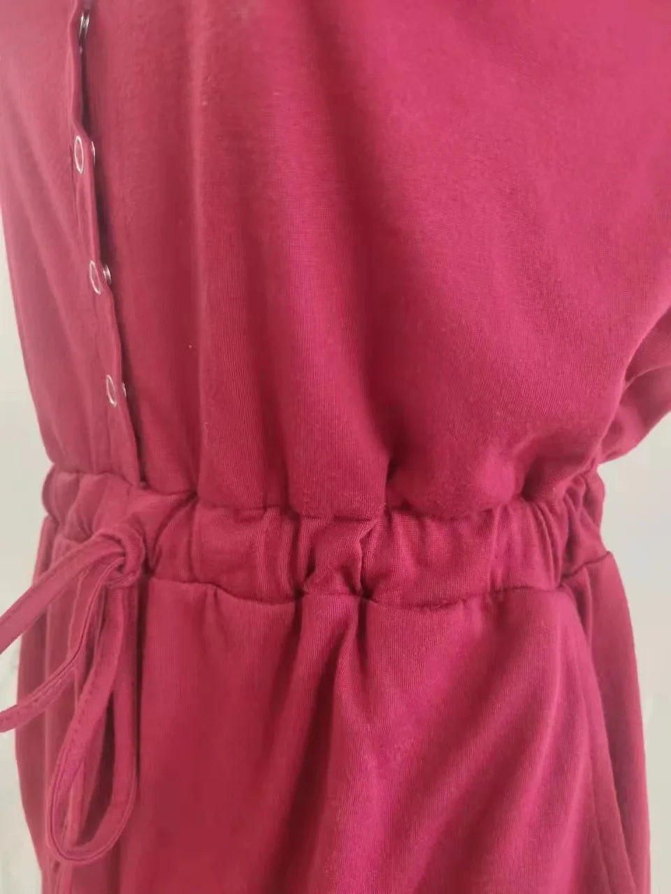 Waist Tie Summer Jumpsuit