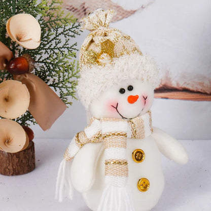 Snowman Holiday Doll Decor