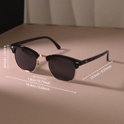 Retro square sunglasses