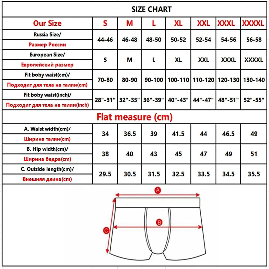 Pack Panties Polyester Underwear Boxer