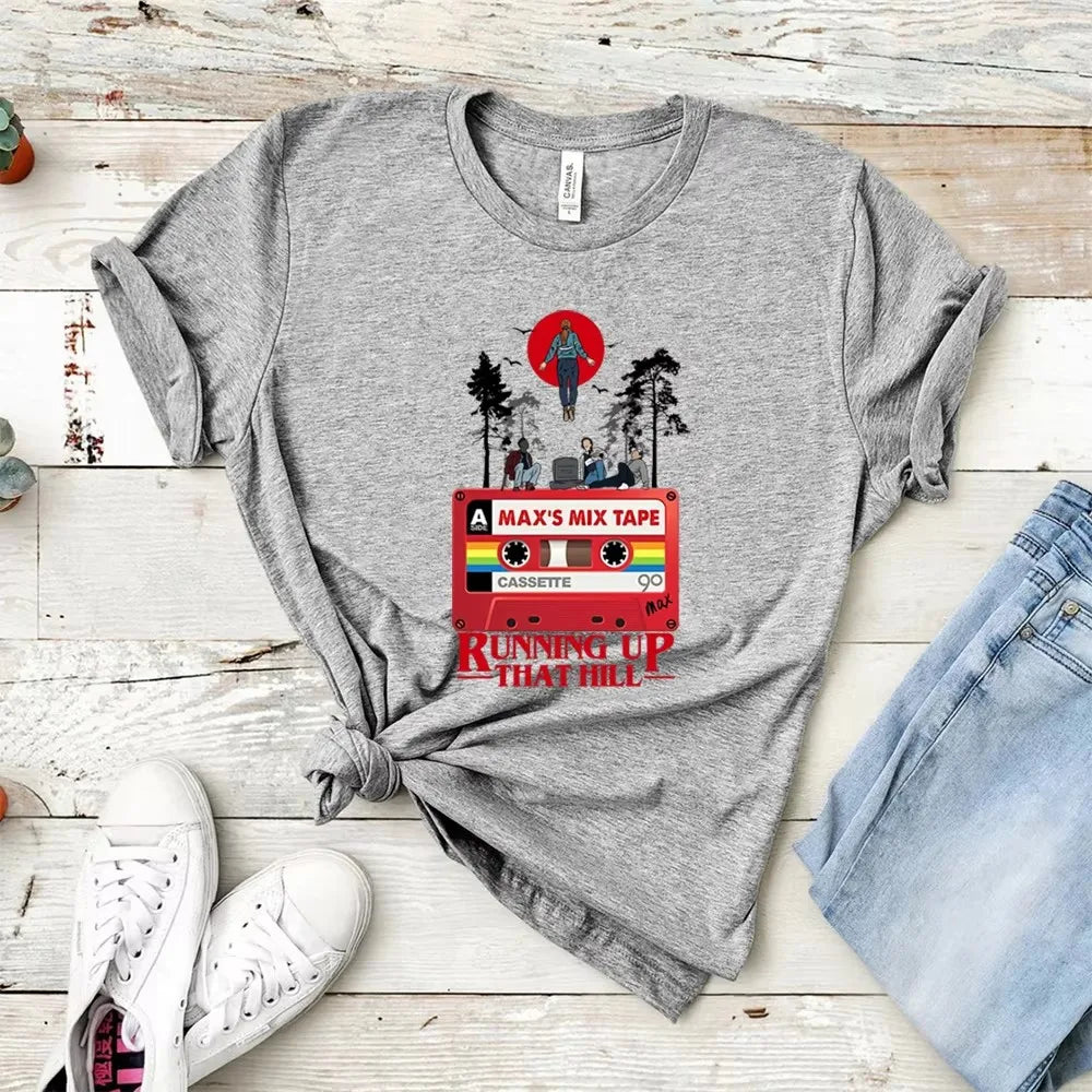 Retro Character Graphic Print T-Shirt