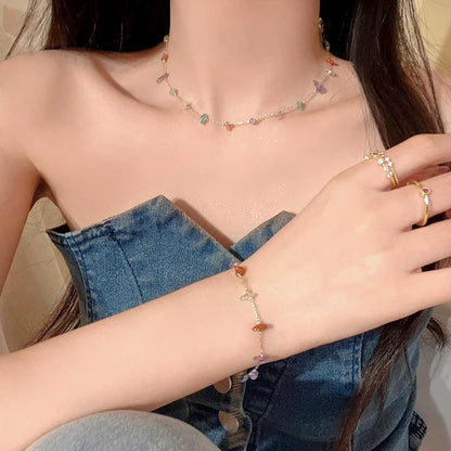 Cute Crystal Choker Necklace