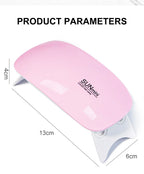 Mini Nail Dryer Machine Portable