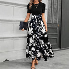 Elegant Floral Maxi Dress
