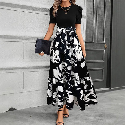 Elegant Floral Maxi Dress