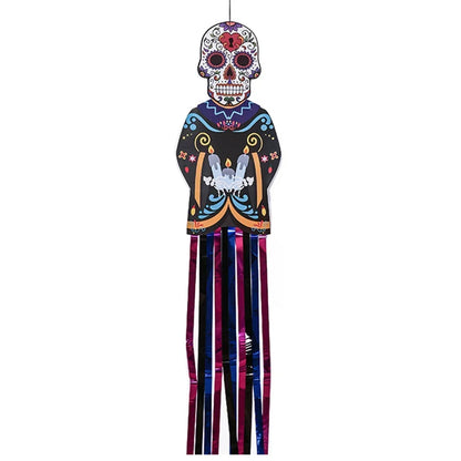 Halloween Crashing Witch Decor