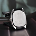 RollsTimi Oval Leather Quartz Watch