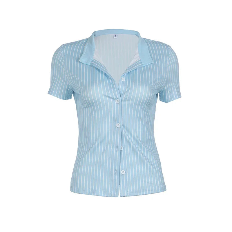 Striped Slim Shirt