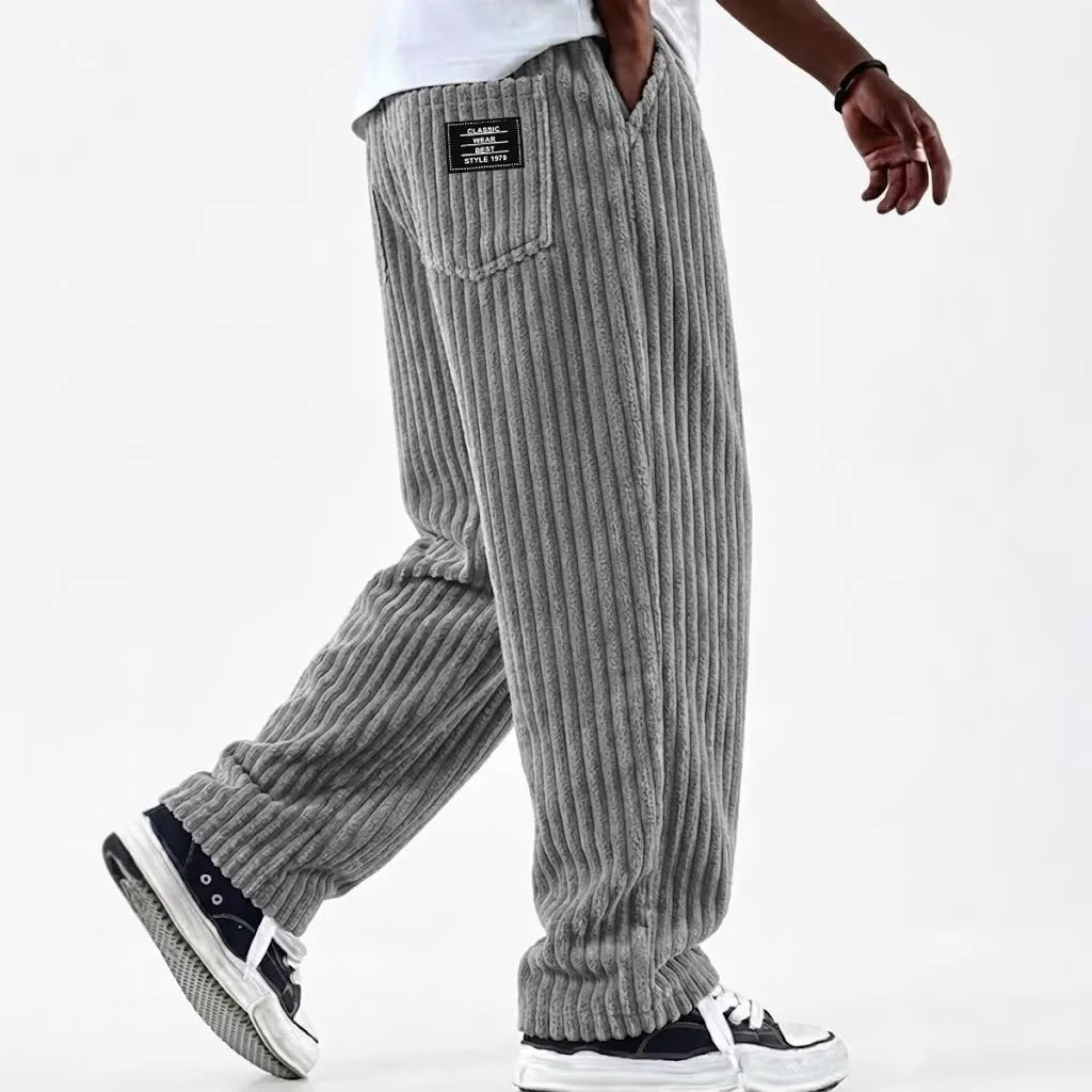 Corduroy Knit Casual Pants