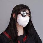 Gothic Lolita Heart Eye Mask