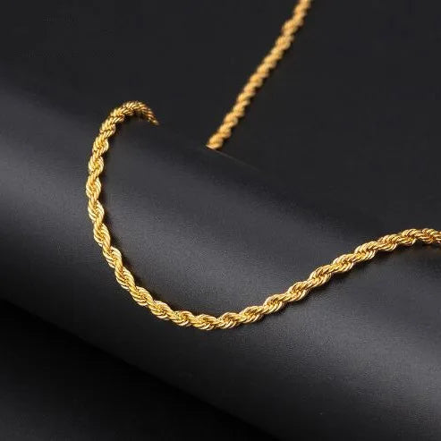 GUOLE Twist Chain Necklace