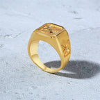 Mprainbow Bald Eagle Ring