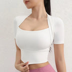 Long Sleeve Yoga Crop Top