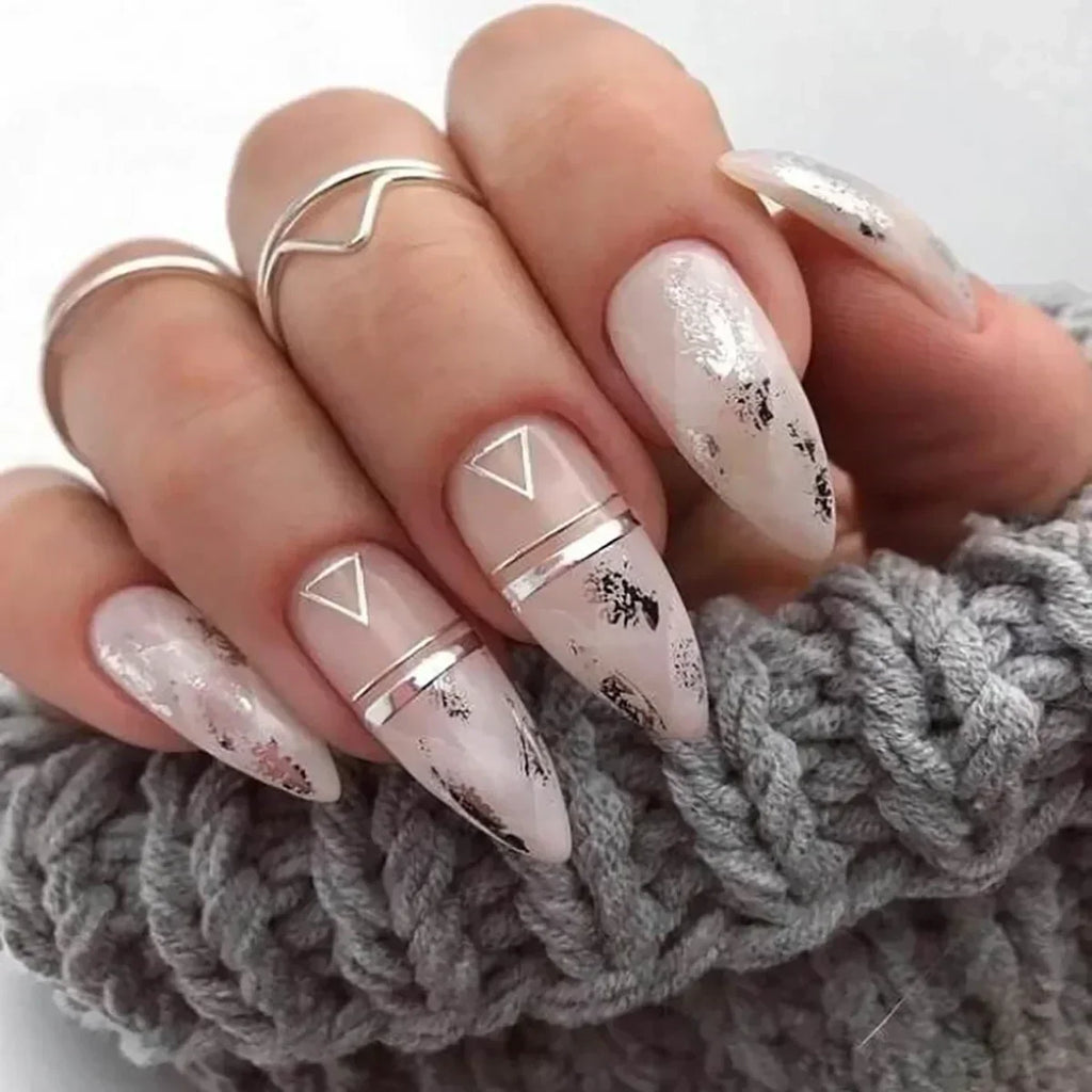 Finished False Nails Detachable Long