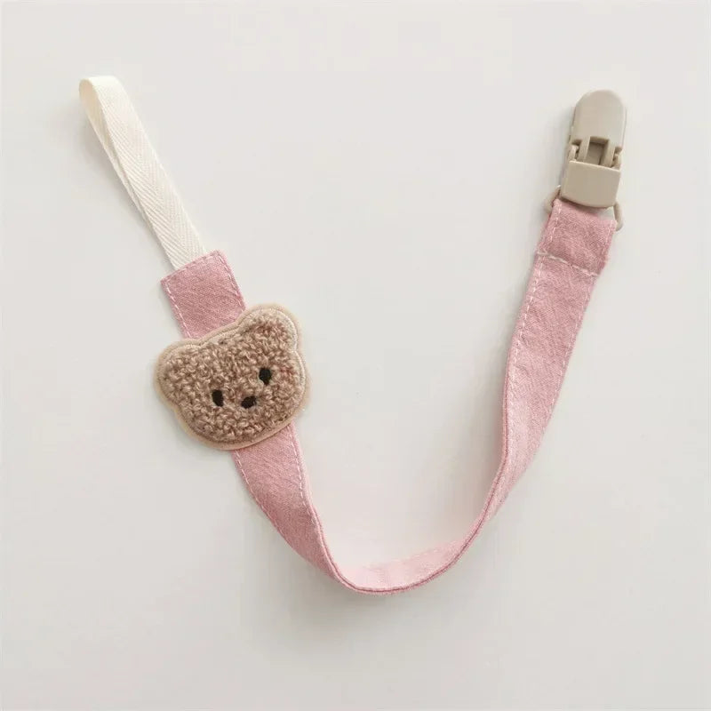 Baby Cute Bear Pacifier Clip