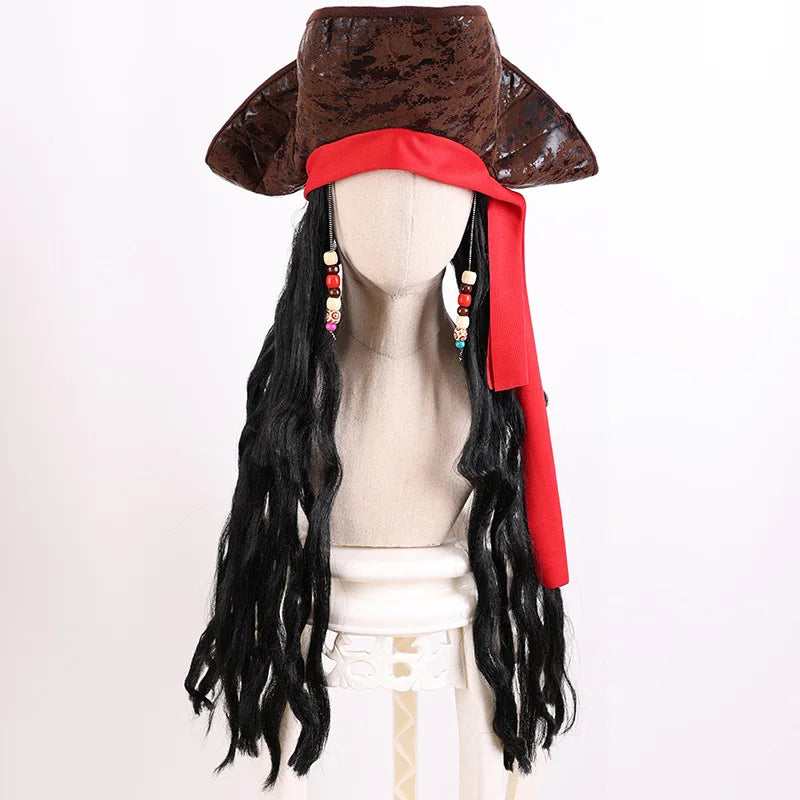 Pirate Hat and Wig Set