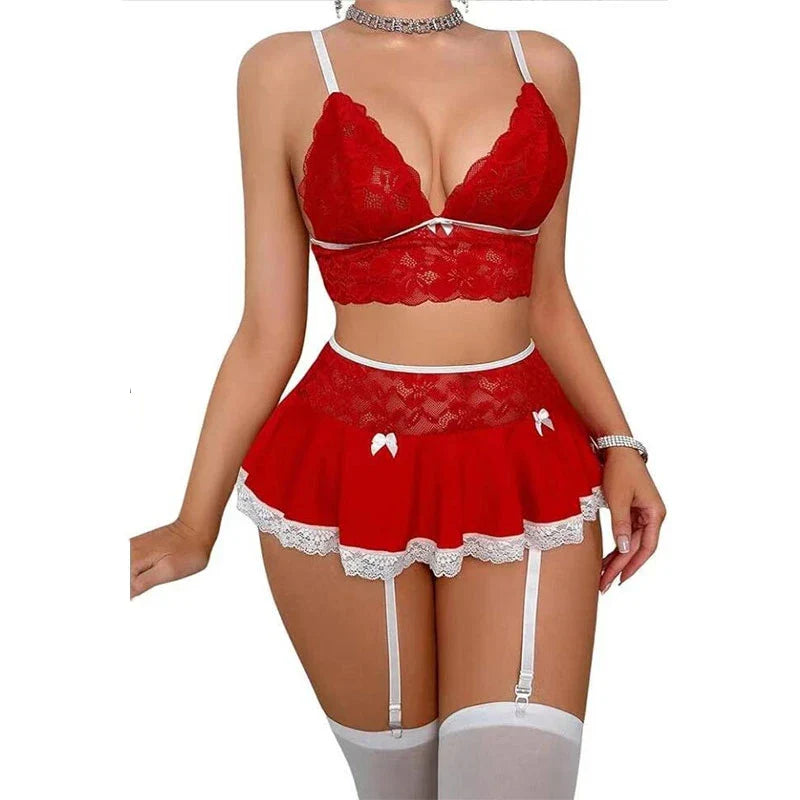 Open Bra Lingerie Set