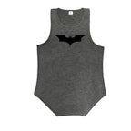 Bat Print Bodybuilding Tank Top
