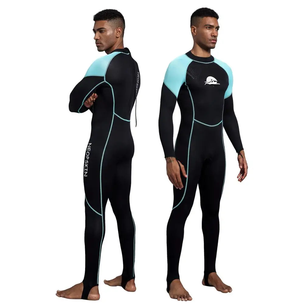 Back-Zip Full Body Wetsuit