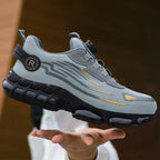 Rotating-Button Anti-Smash Safety Shoes
