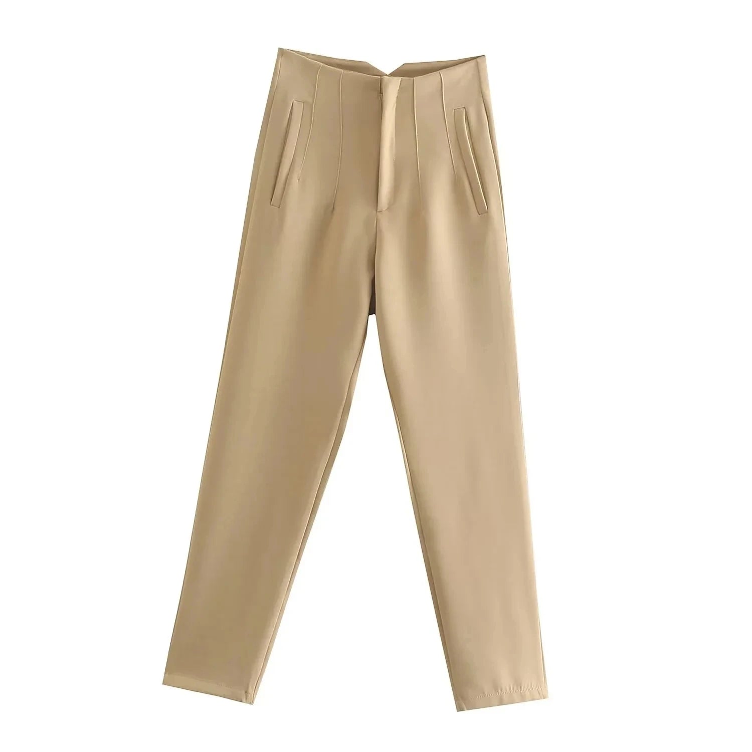 High Waist Slim Pencil Pants