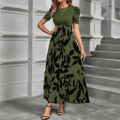 Elegant Floral Maxi Dress