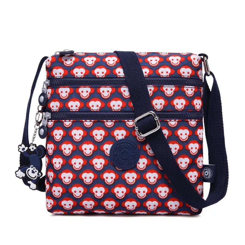 Nylon Shoulder Crossbody Bag
